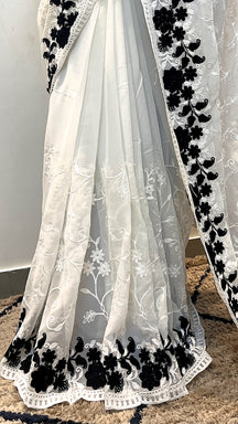 Alva Nostalgia Floral Saree