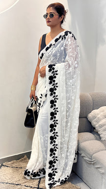 Alva Nostalgia Floral Saree