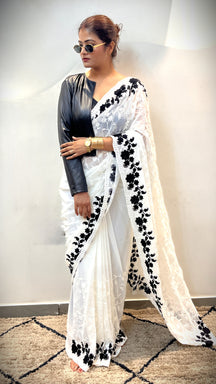 Alva Nostalgia Floral Saree