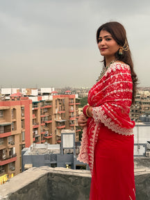 Chrimson Charm Saree