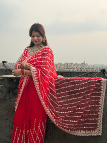 Chrimson Charm Saree