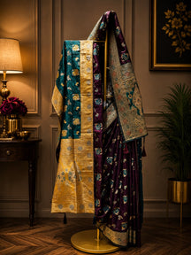 Royal Drape Duo Neelambari Saree