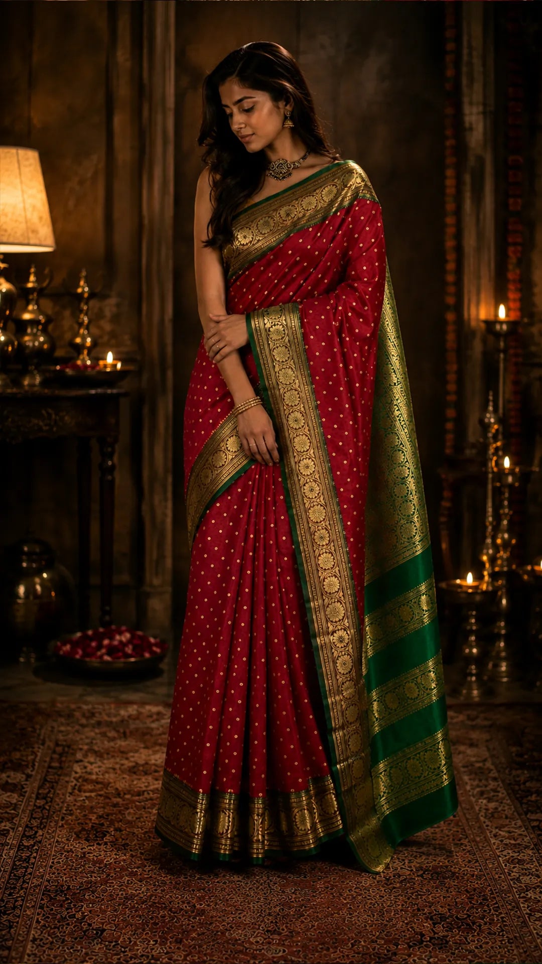 Lalbagh Gulnaaj Saree