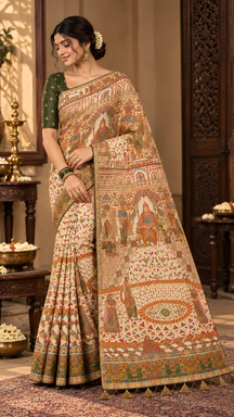 Pichwai Royal Heritage saree