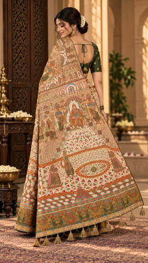 Pichwai Royal Heritage saree