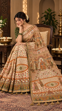 Pichwai Royal Heritage saree