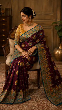 Royal Drape Duo Neelambari Saree