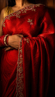 Shahi Scarlet Saree